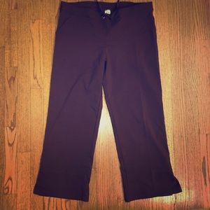 prAna Dark Brown Yoga Pants Sz Large